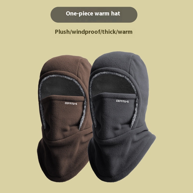 Winter Fleece Warm Face Mask